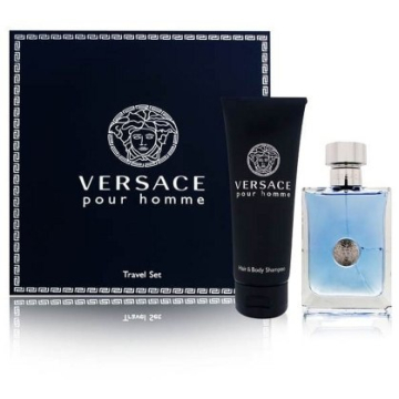 Versace Pour Homme Набор (Туалетная вода 50 ml, 100 Шампунь) (8011003996193)